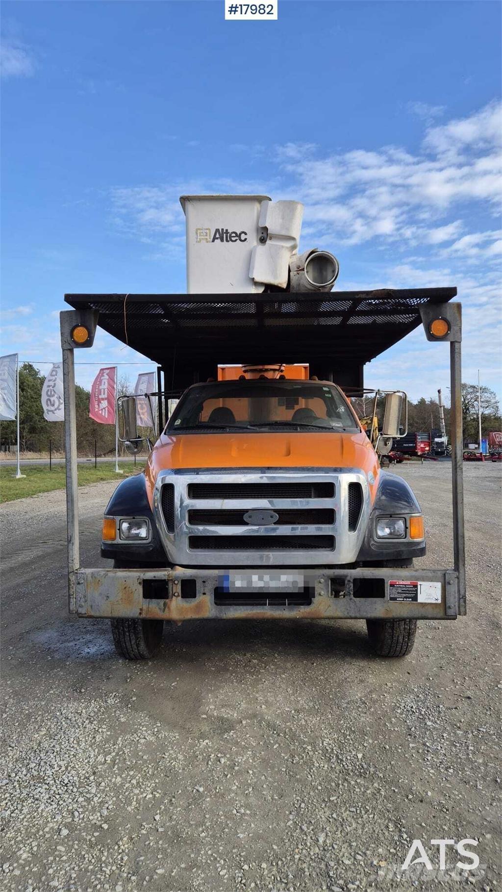 Ford F750 Autojeřáby, hydraulické ruky