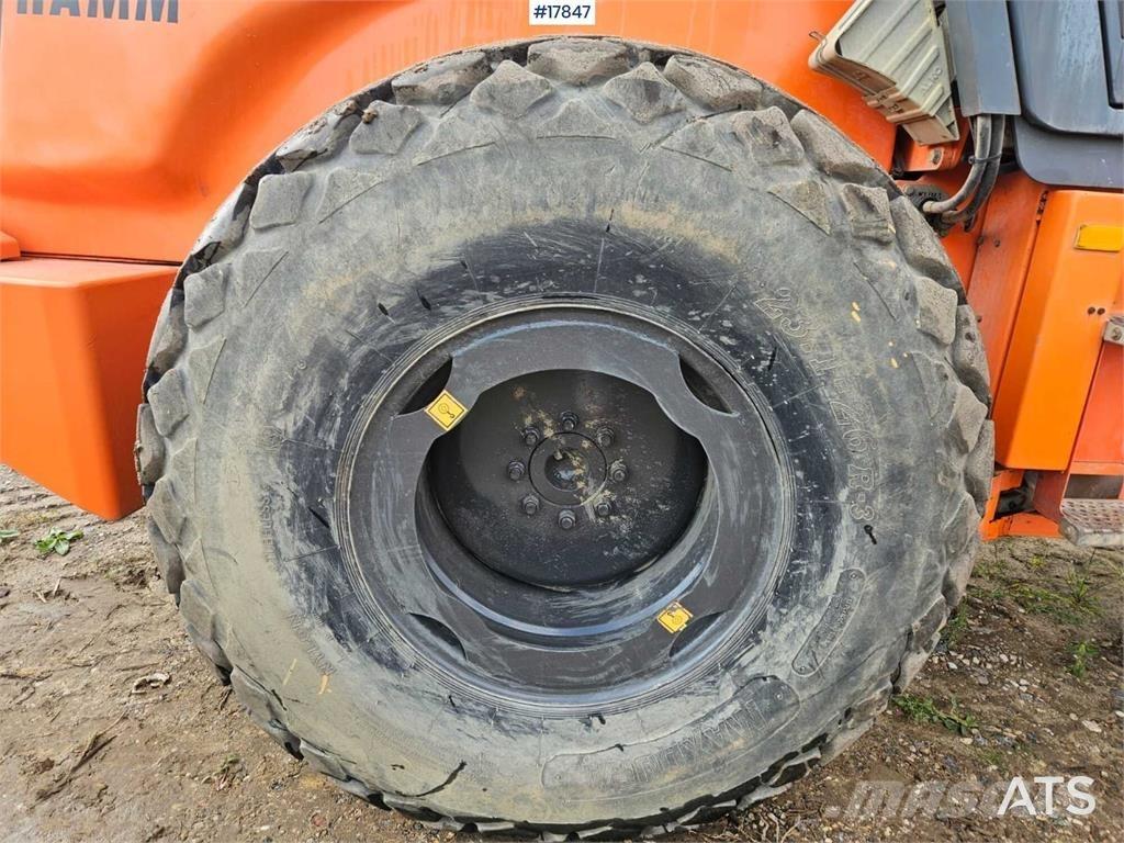 Hamm 3412HT Tahačové válce