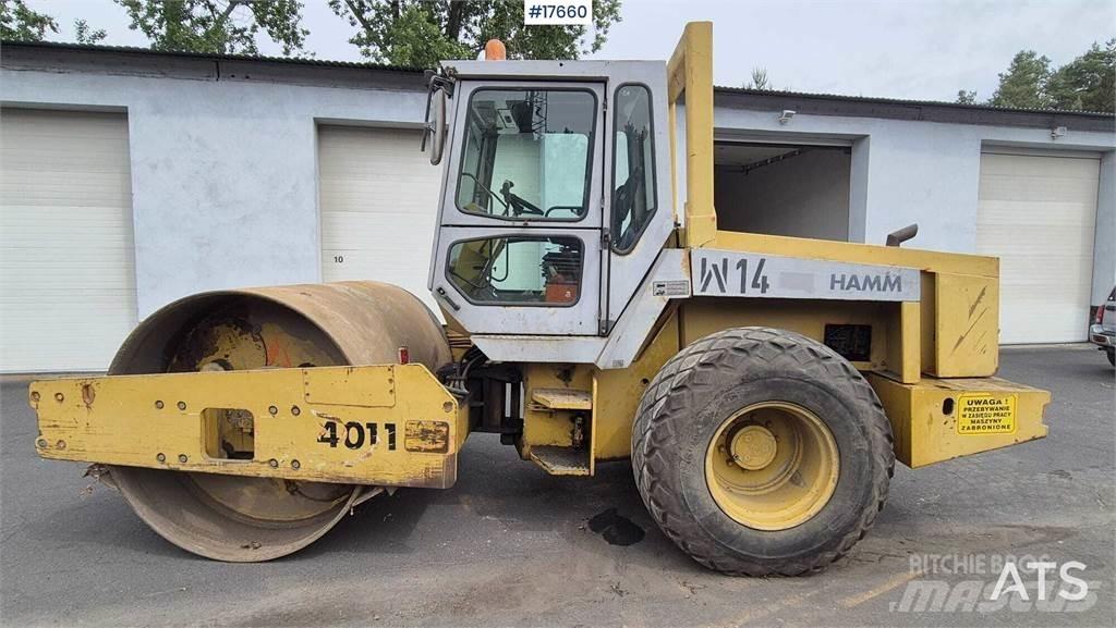 Hamm 4011D Tahačové válce