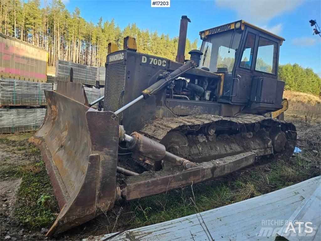 Hanomag D700 C Pásové dozery
