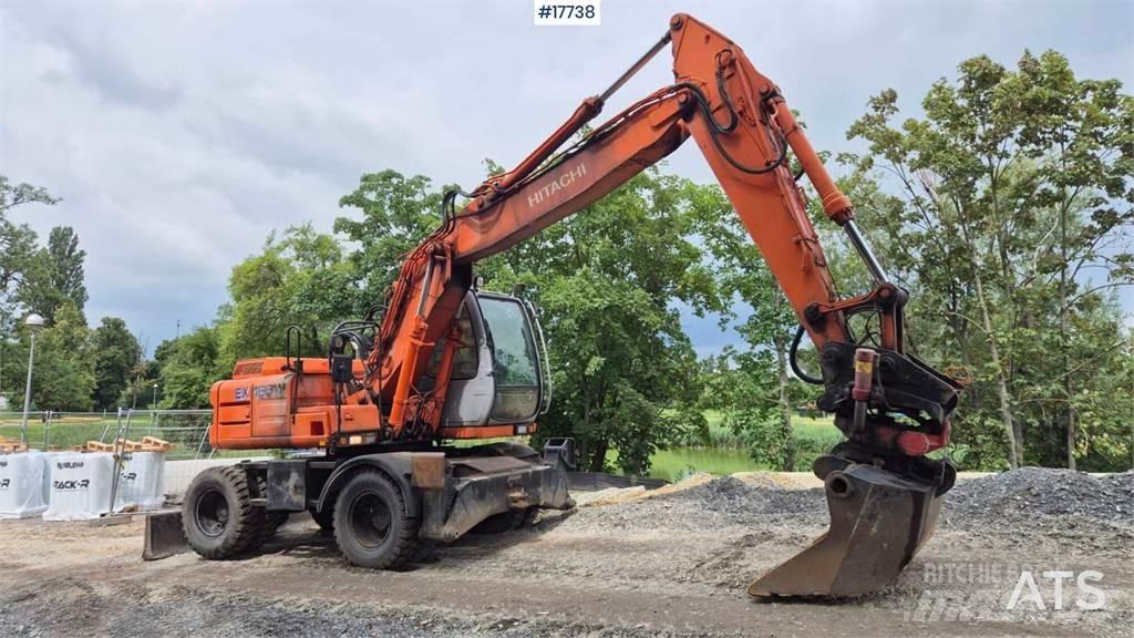 Hitachi EX 165W Kolová rýpadla