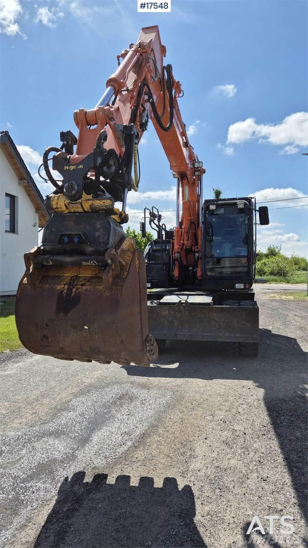 Hitachi ZX140W-6 Kolová rýpadla