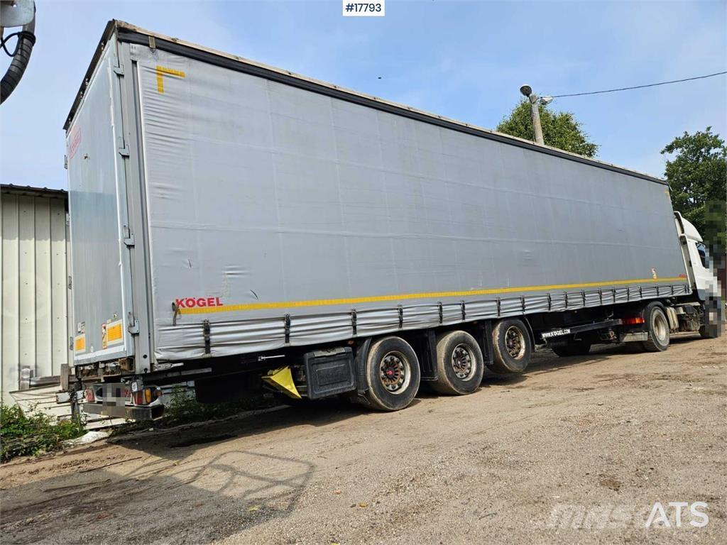 Kögel S-24 Plachtové návěsy