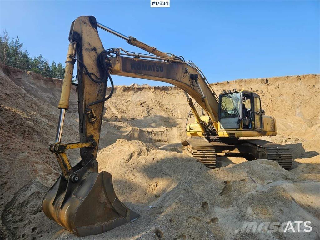 Komatsu PC 350 LC-8 Pásová rýpadla