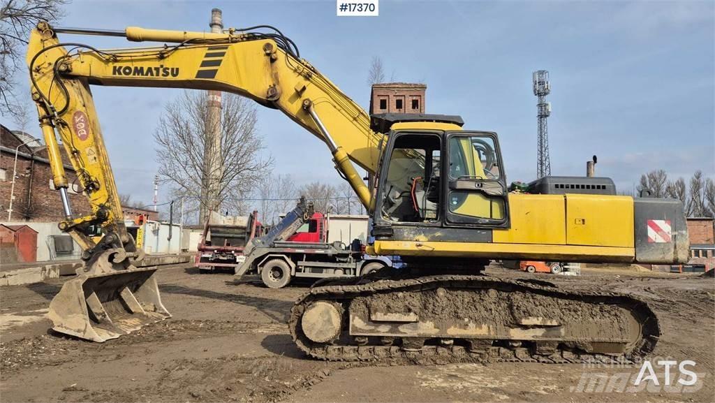 Komatsu PC450 Pásová rýpadla