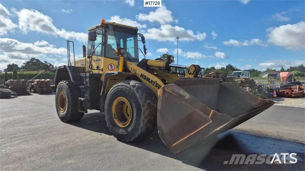 Komatsu WA380-5H Kolové nakladače