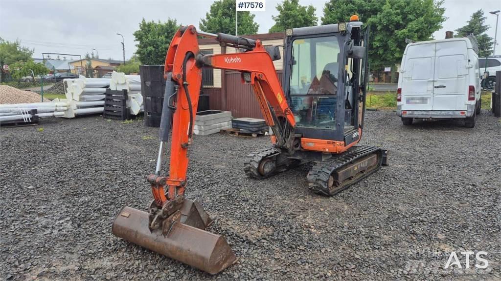 Kubota U27-4 Mini rýpadla < 7t