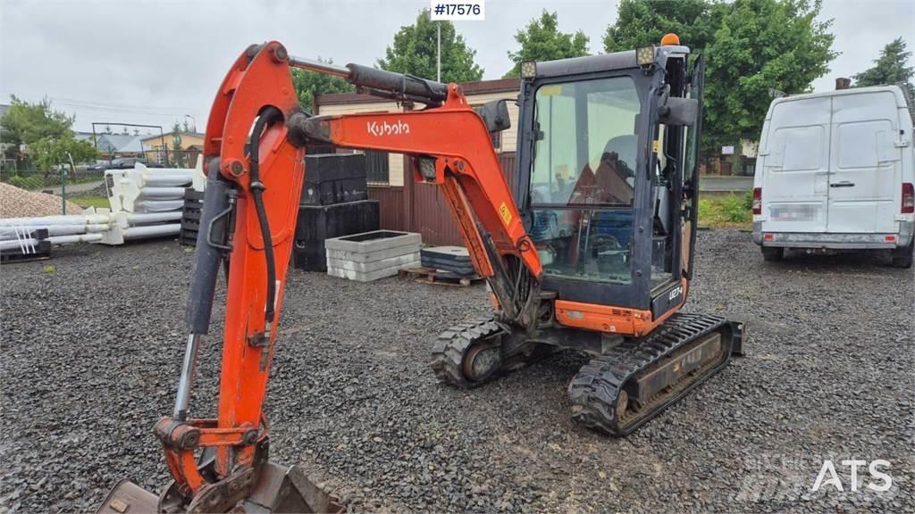 Kubota U27-4 Mini rýpadla < 7t