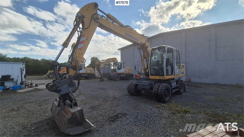 Liebherr A 900C Kolová rýpadla