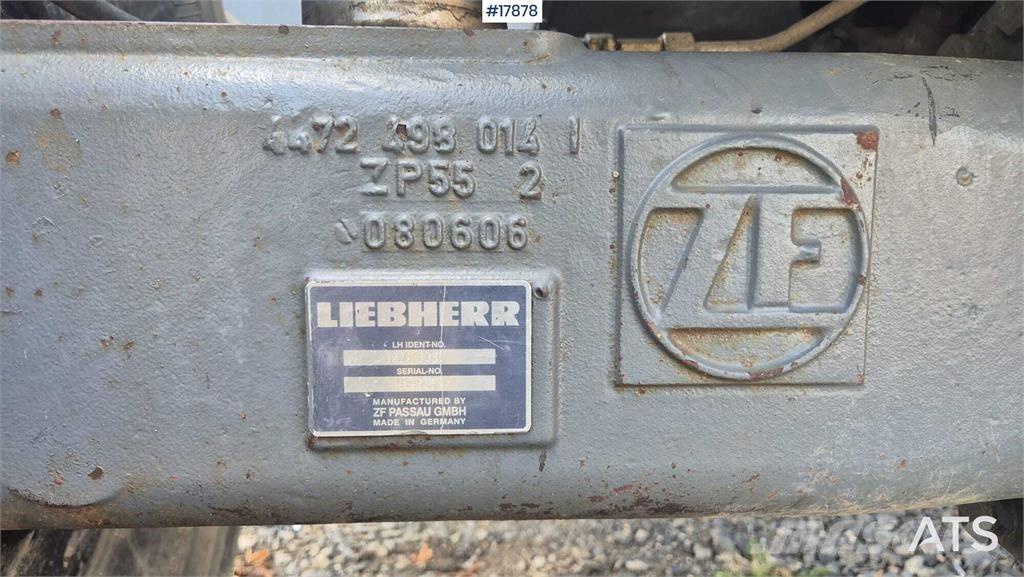 Liebherr A 900C Kolová rýpadla