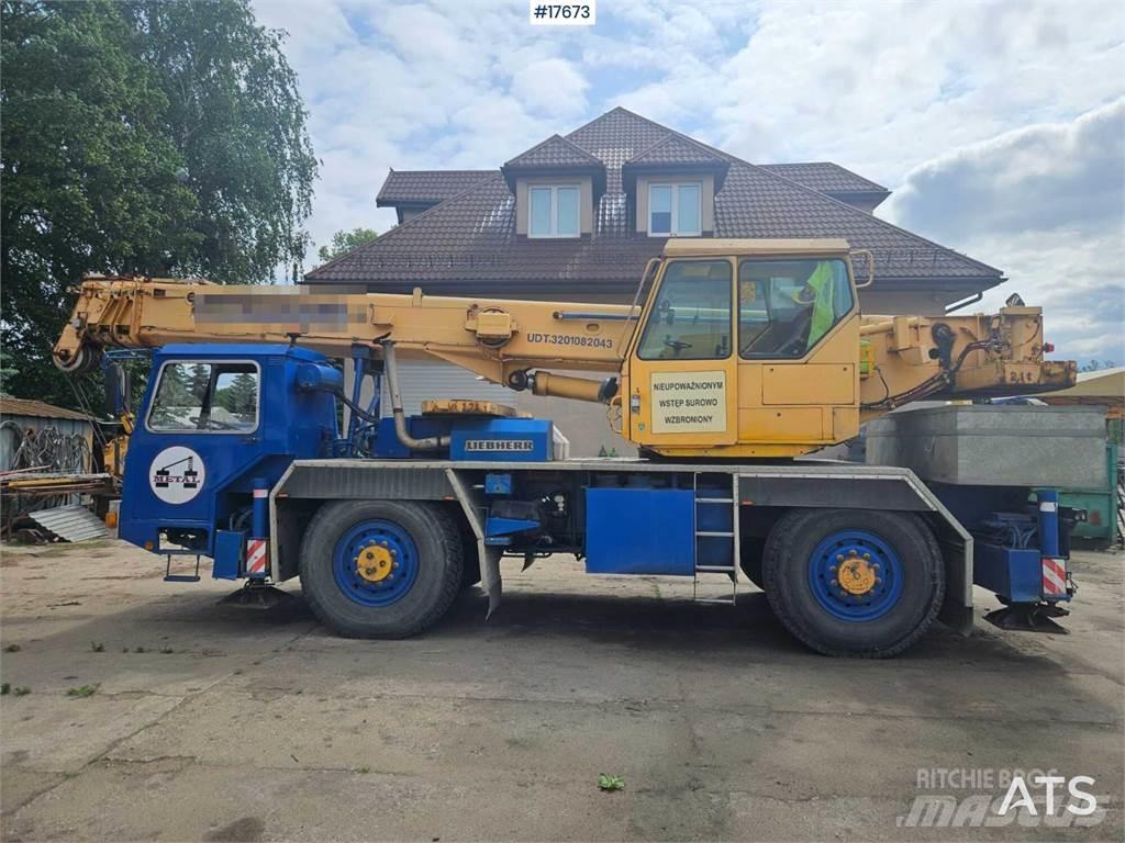 Liebherr LTM 1025 Univerzální terénní jeřáby
