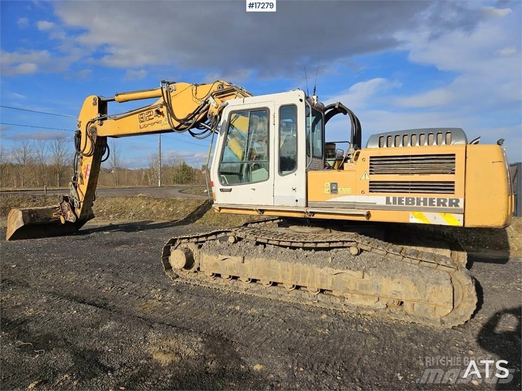 Liebherr R924 Pásová rýpadla