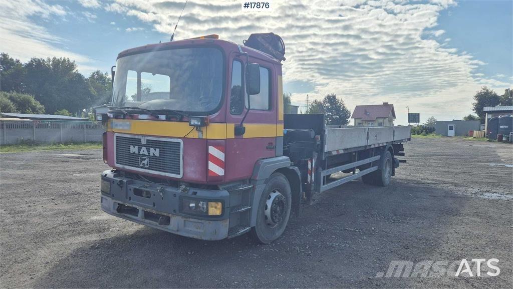 MAN 18.224 Autojeřáby, hydraulické ruky