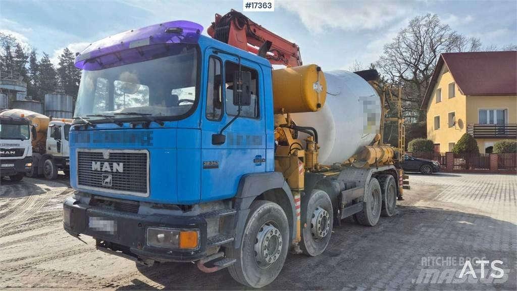 MAN 32.343 Nákladní auta s čerpadly betonu