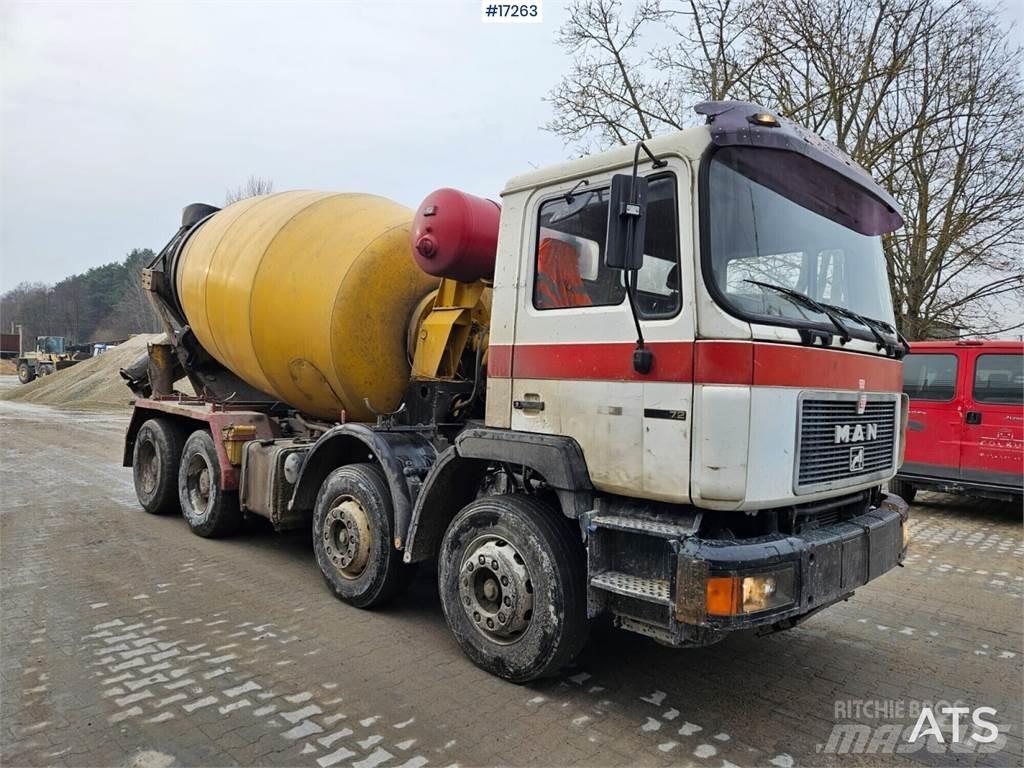 MAN F13 Domíchávače betonu