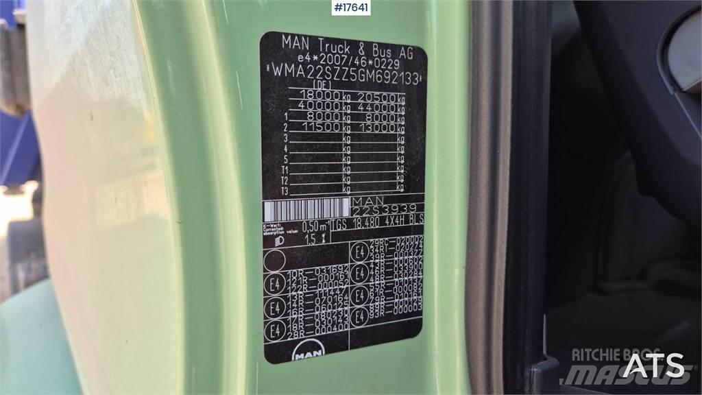 MAN TGS 18.480 4x4 Tahače