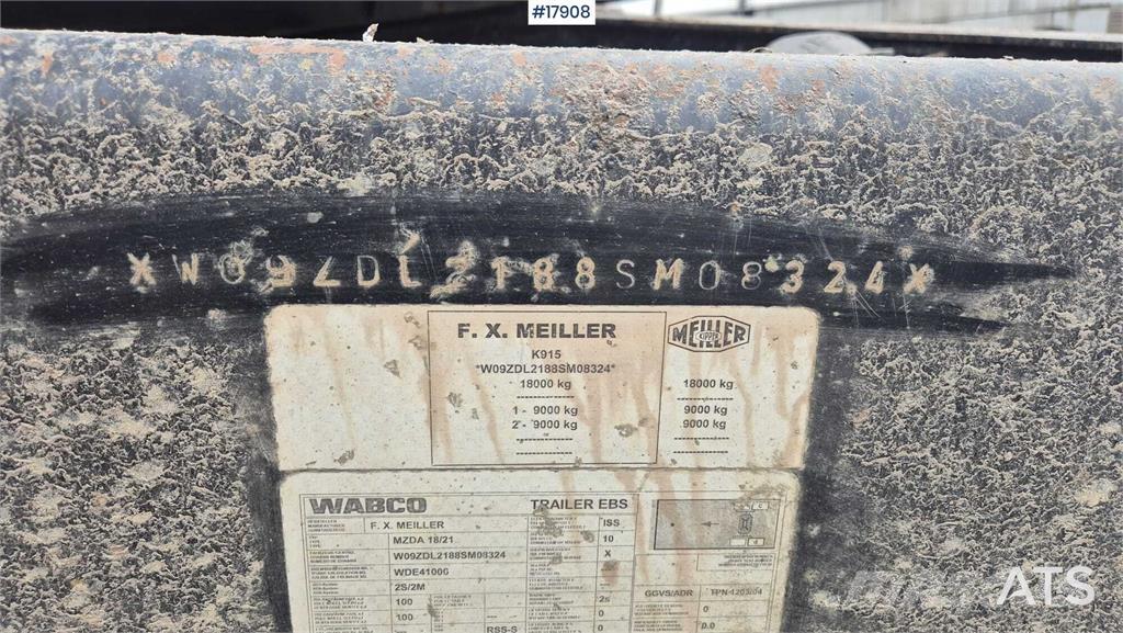 Meiller MZDA 18/21 Sklápěcí přívěsy