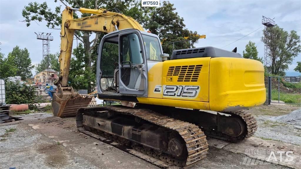 New Holland E215 Pásová rýpadla
