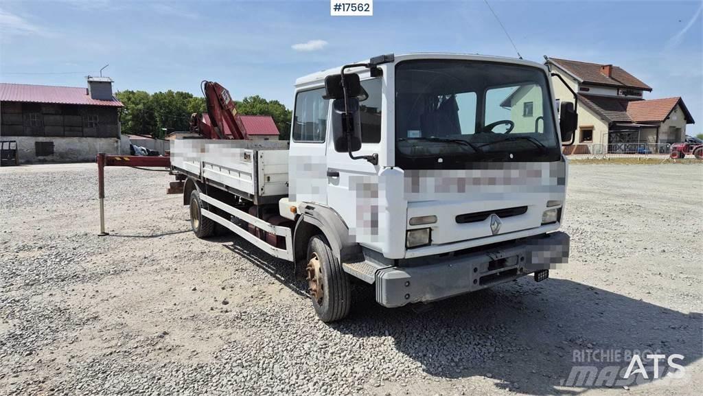 Renault M180 Autojeřáby, hydraulické ruky