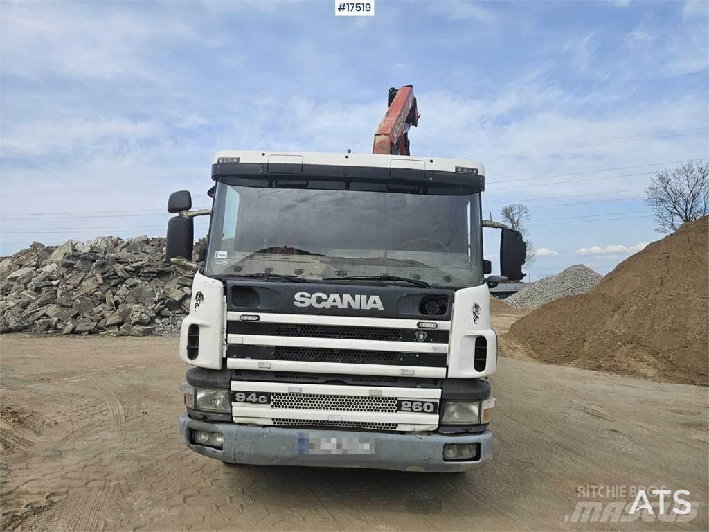 Scania 94G Autojeřáby, hydraulické ruky