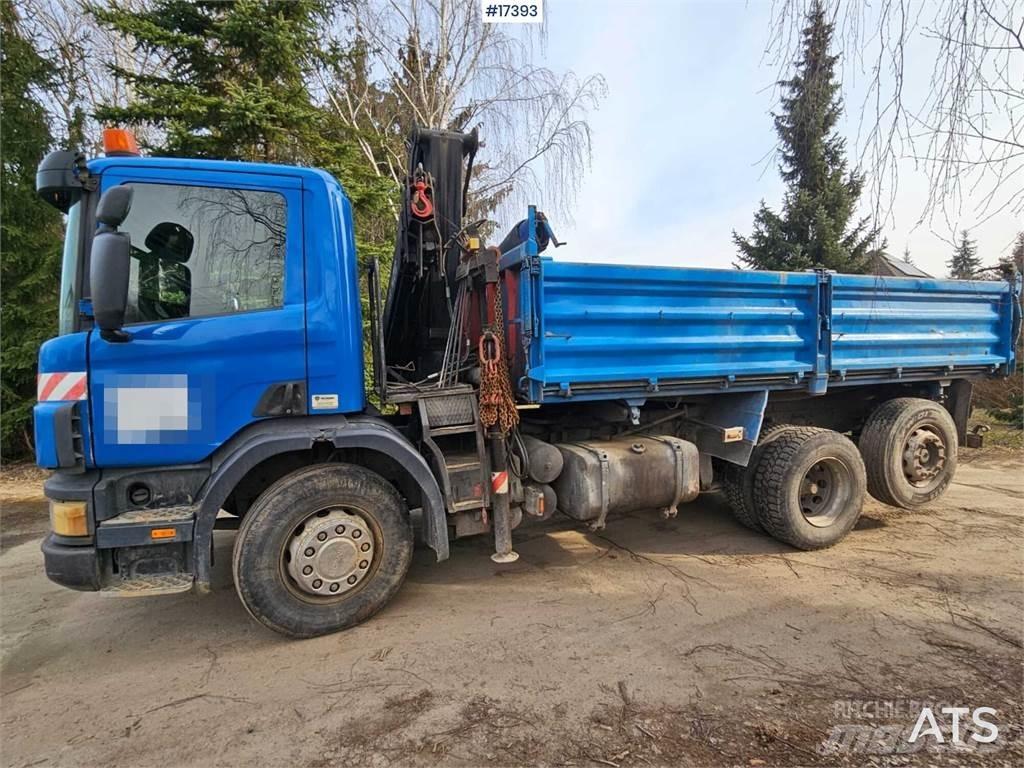 Scania 94G z HDS Autojeřáby, hydraulické ruky