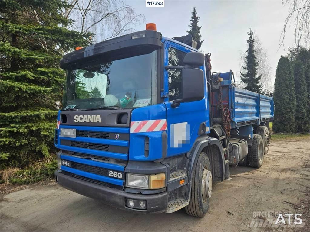Scania 94G z HDS Autojeřáby, hydraulické ruky