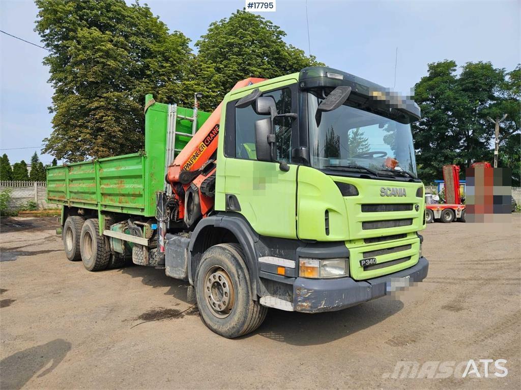 Scania P 340 Autojeřáby, hydraulické ruky