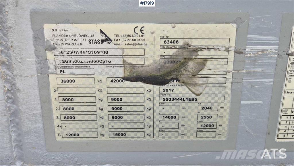 Stas S300ZX Návěsy s pohyblivou podlahou