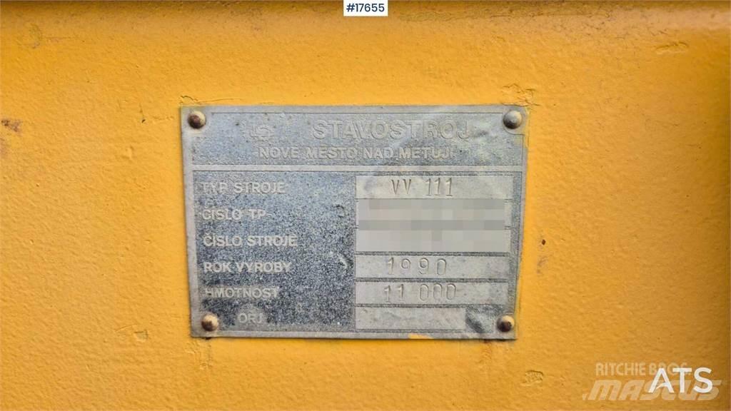 Stavostroj VV 111 Tahačové válce