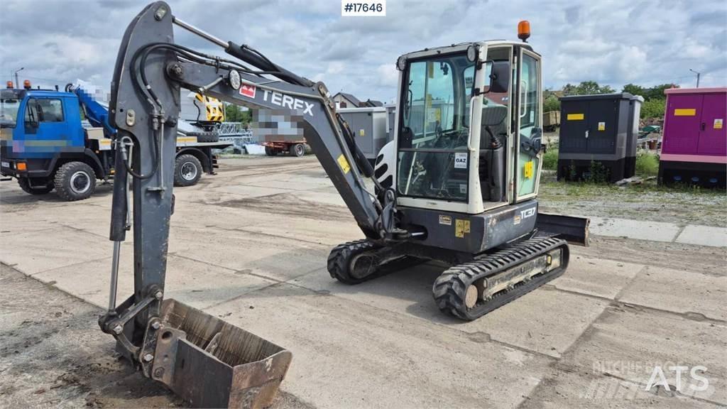 Terex TC 37 Mini rýpadla < 7t