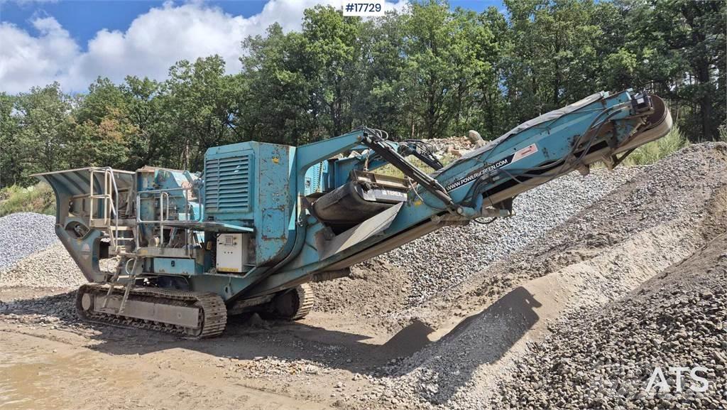 Terex XH250 Drtící zařízení