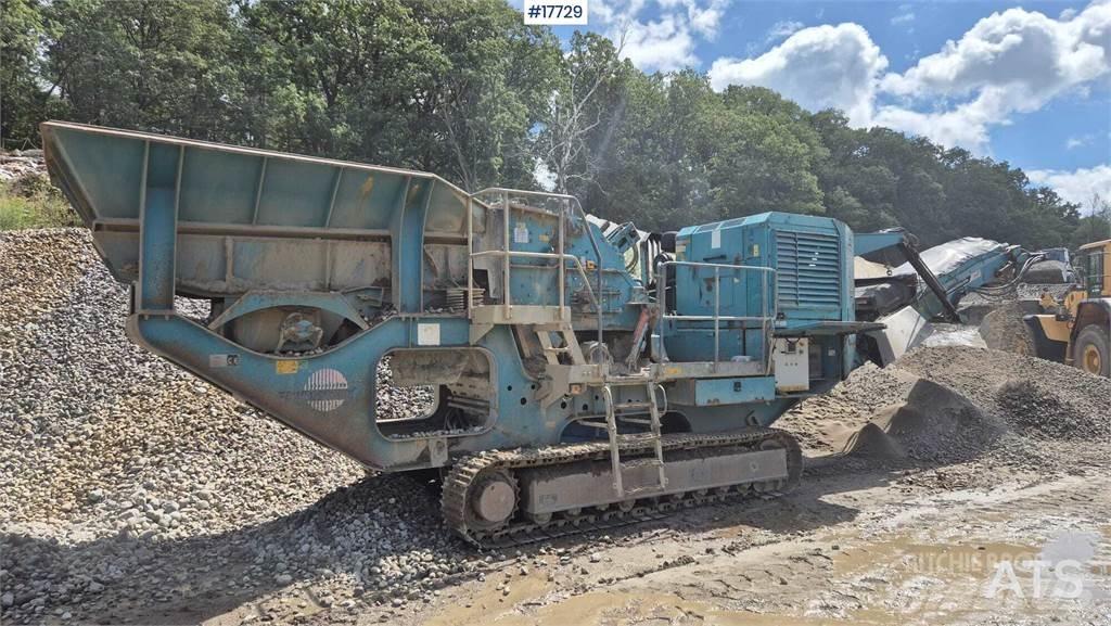 Terex XH250 Drtící zařízení