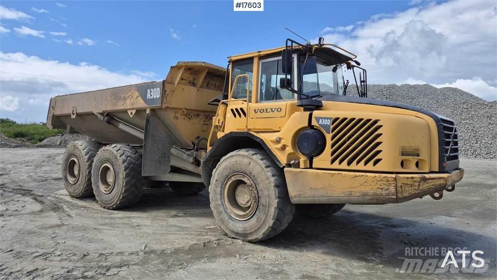 Volvo A30D Kloubové dempry