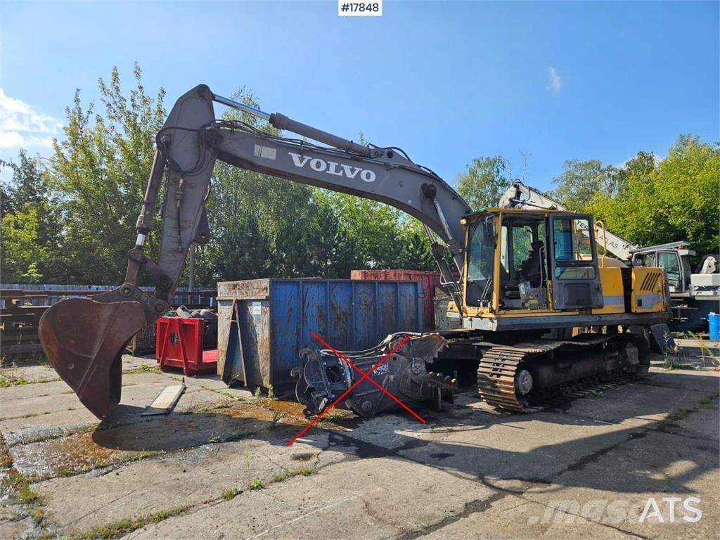 Volvo EC 280 Pásová rýpadla