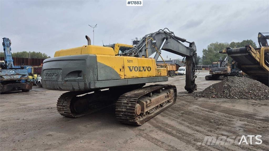 Volvo EC460BLC Pásová rýpadla