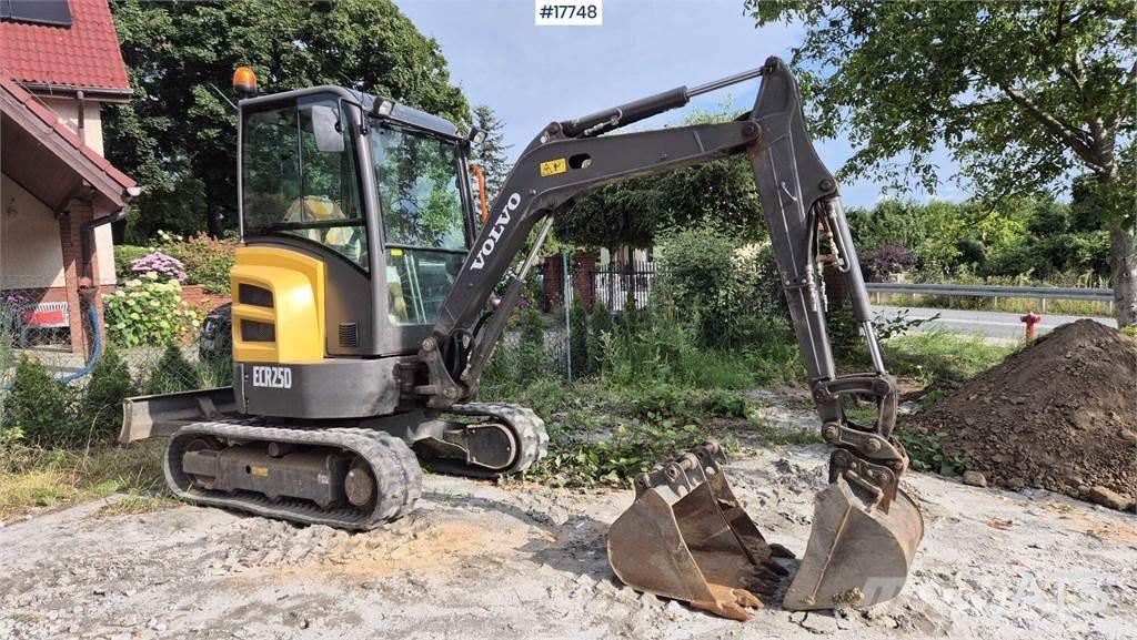 Volvo ECR25D Mini rýpadla < 7t