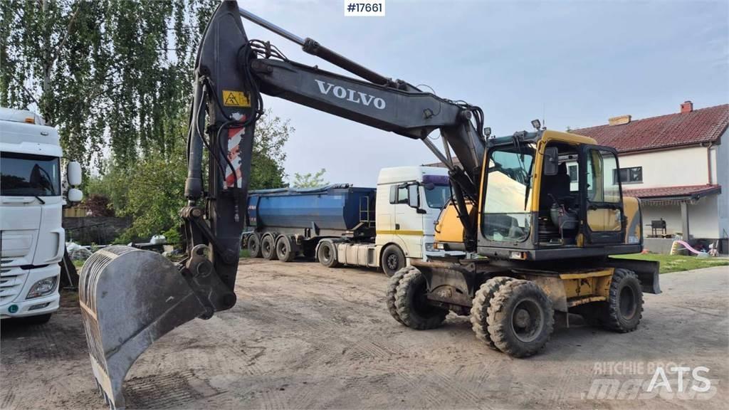 Volvo EW 160B Kolová rýpadla