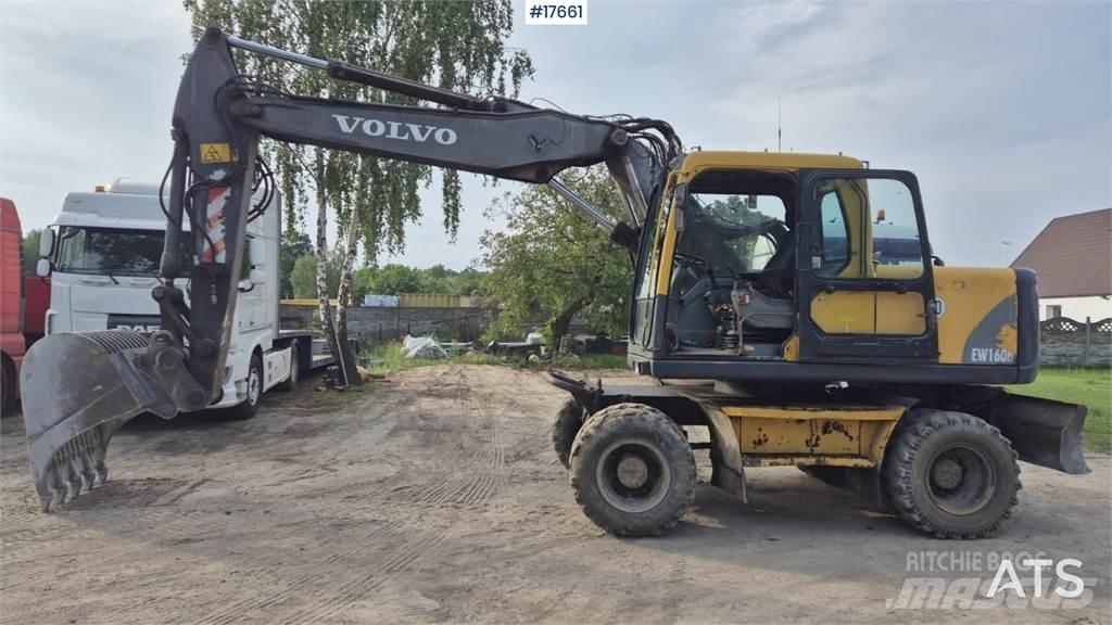 Volvo EW 160B Kolová rýpadla