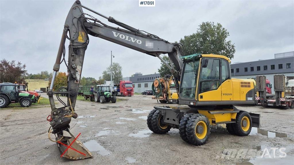 Volvo EW 160C Kolová rýpadla