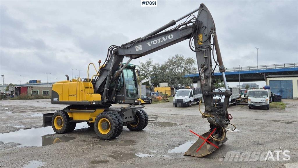 Volvo EW 160C Kolová rýpadla