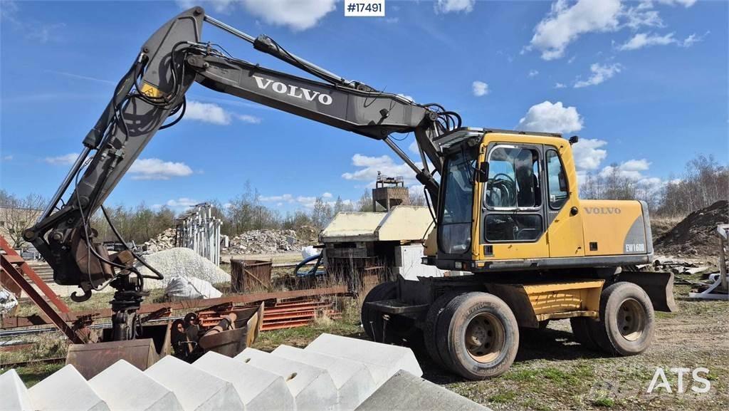 Volvo EW160B Kolová rýpadla