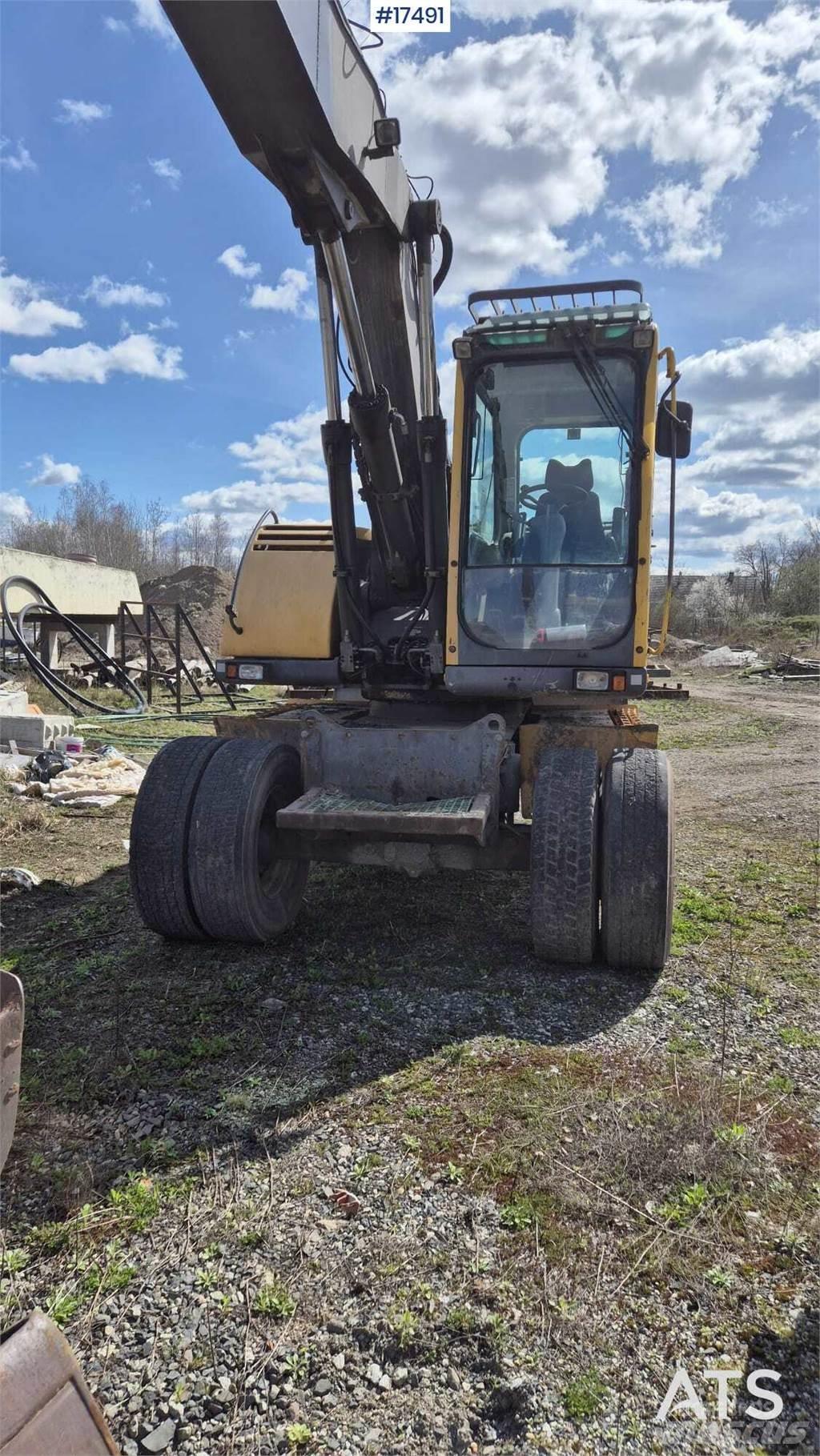 Volvo EW160B Kolová rýpadla