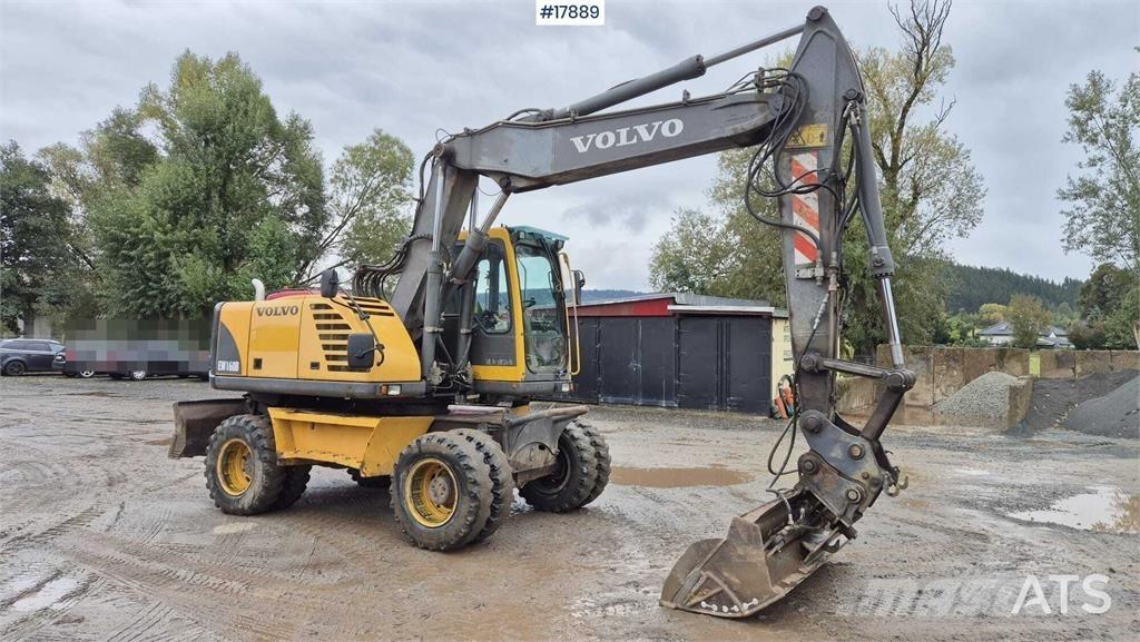 Volvo EW160B Kolová rýpadla