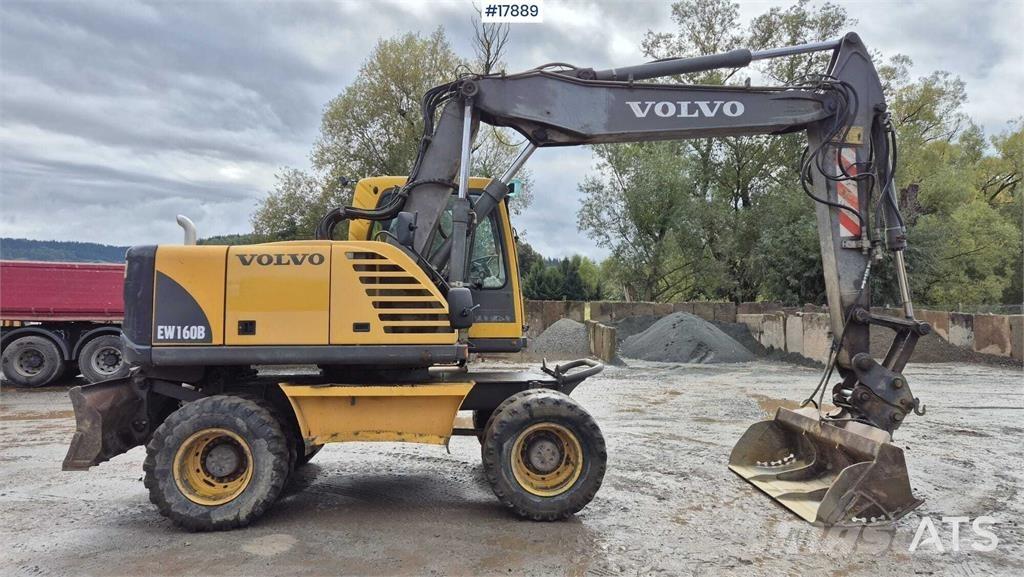 Volvo EW160B Kolová rýpadla
