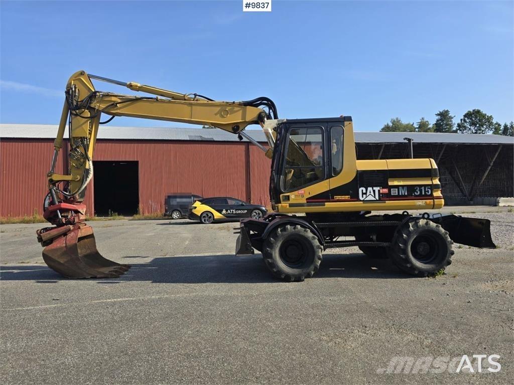 CAT M315 Kolová rýpadla
