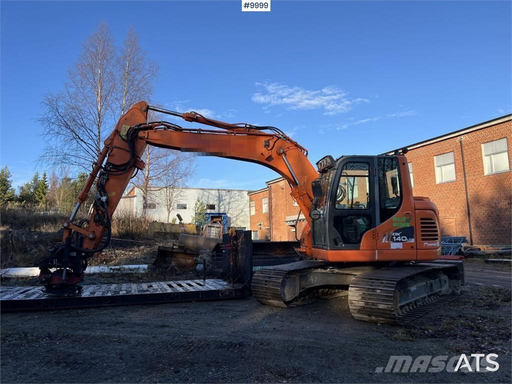 Doosan DX140LCR-3 Pásová rýpadla