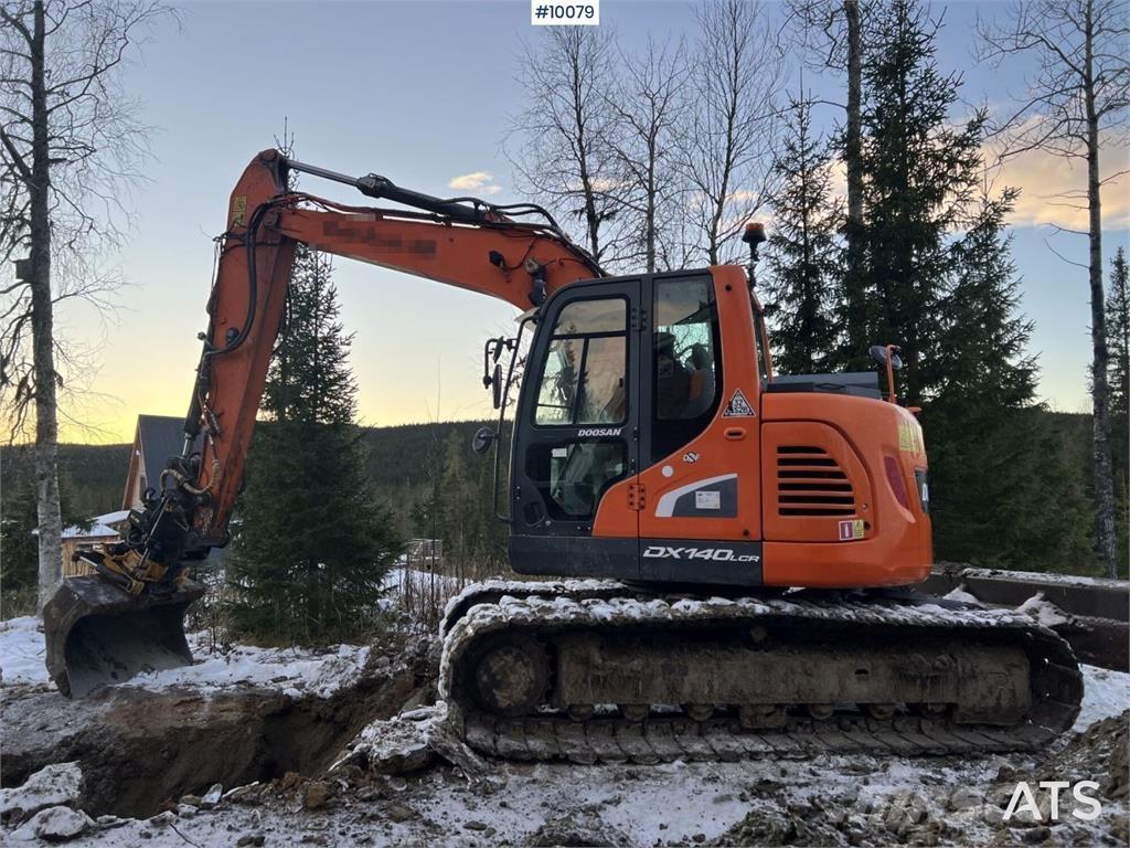 Doosan DX140LCR-5 Pásová rýpadla