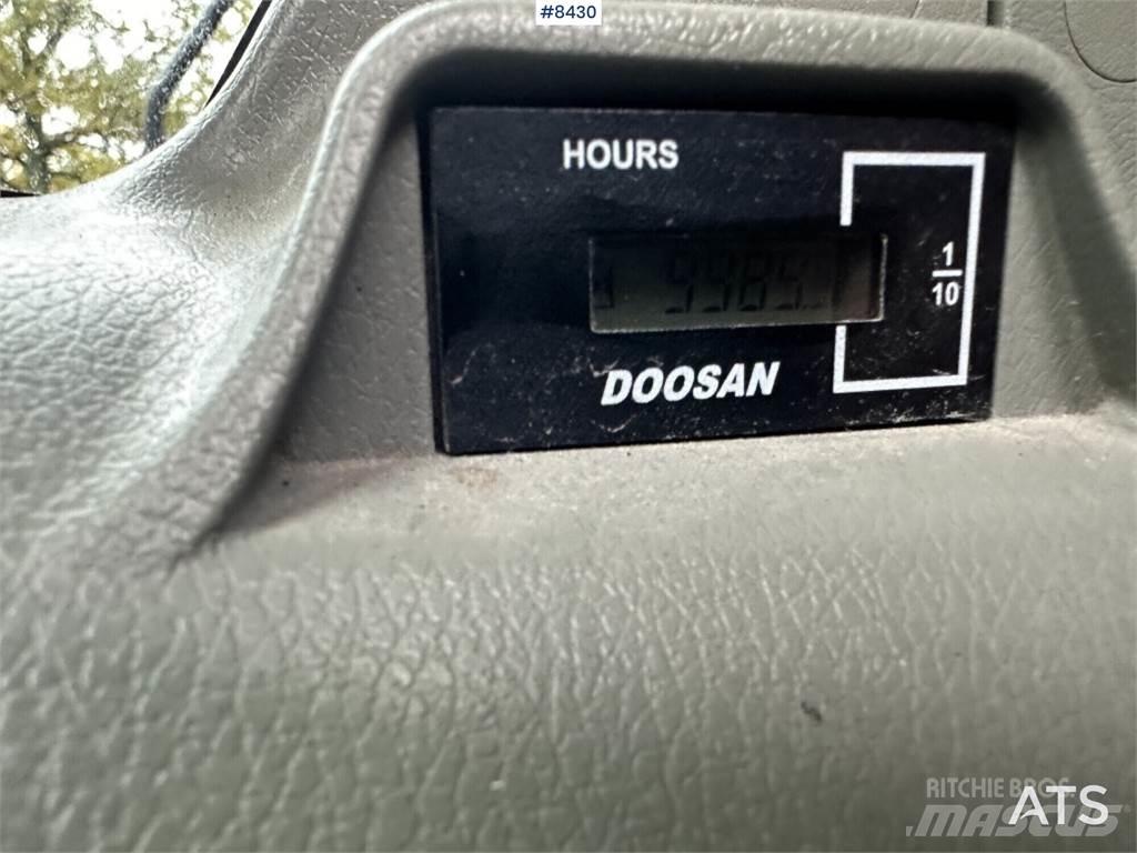 Doosan DX170W Kolová rýpadla