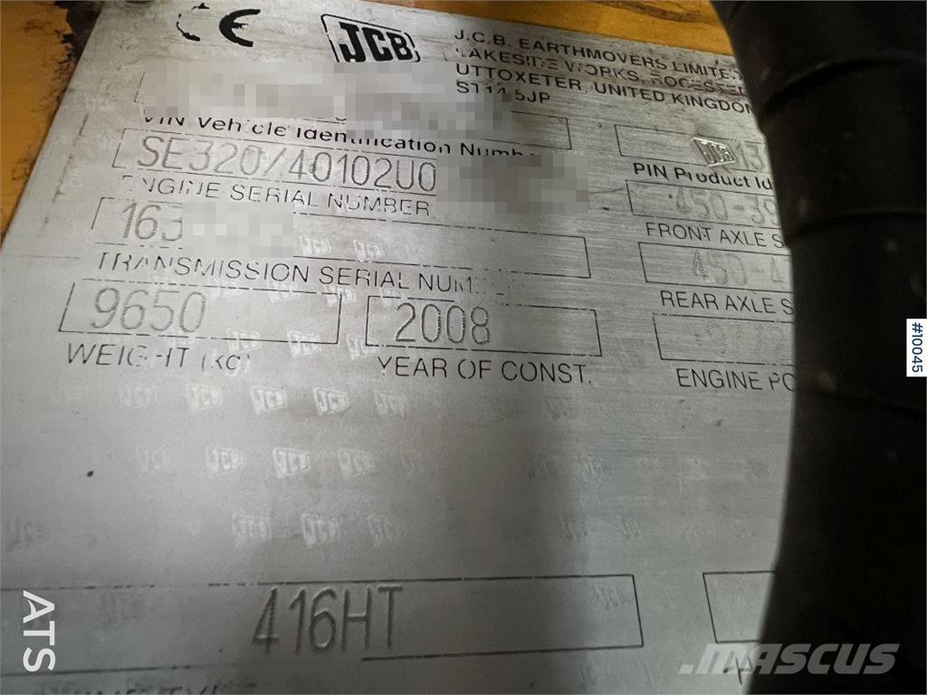 JCB 416 HT Kolové nakladače