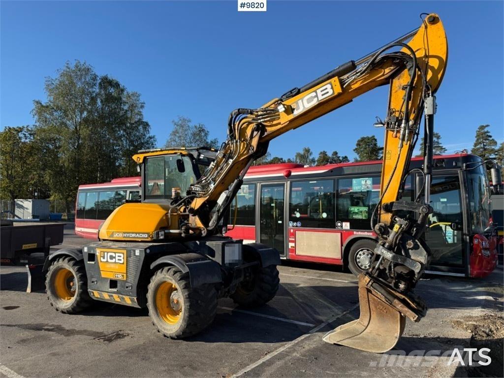 JCB Hydradig 110W Kolová rýpadla